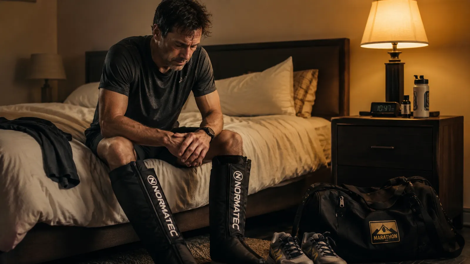 How Compression Boots Changed My Marathon Training Recovery